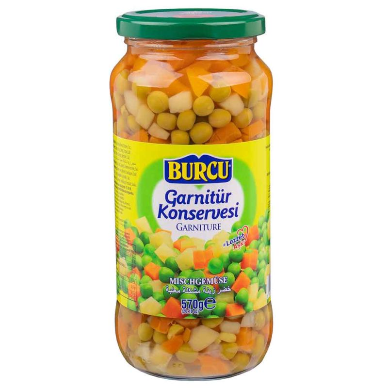 Burcu Garnitür Konservesi - 570 gr