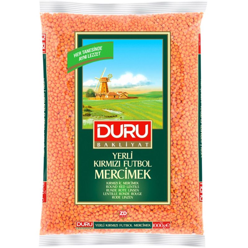Duru Whole Red Lentils – 1 kg