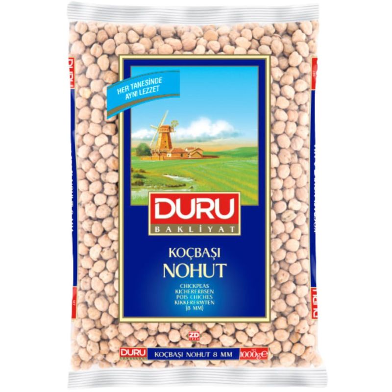 Duru Koçbaşı Chickpeas (8 mm) – 1 kg
