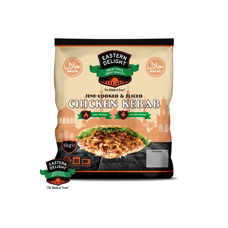 Eastern Delight Halal Chicken Kebab – 1 kg