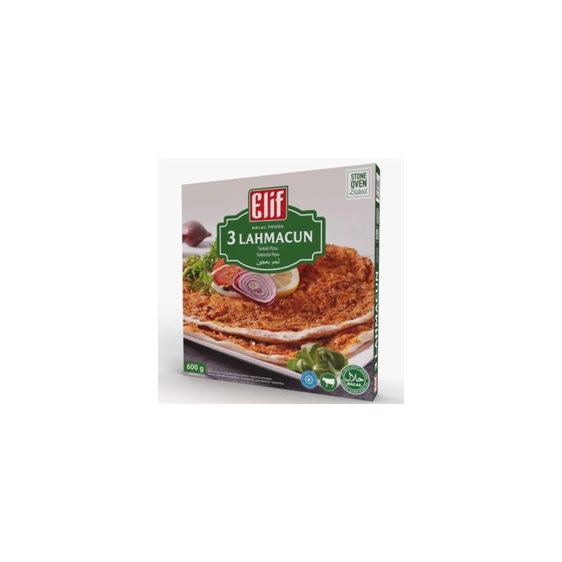 Elif Lahmacun – 600 g (3 Pieces)