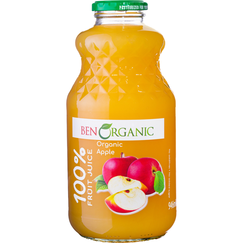 Ben Organic Organic Apple Juice – 946 ml