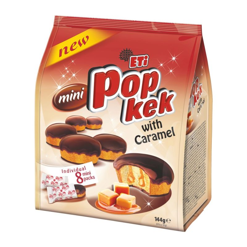 Eti Mini Popkek Caramel Cake – 144 g
