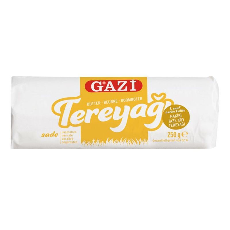Gazi Unsalted Butter – 250 g
