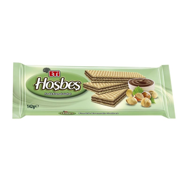 Eti Hoşbeş Hazelnut Wafer – 142 g