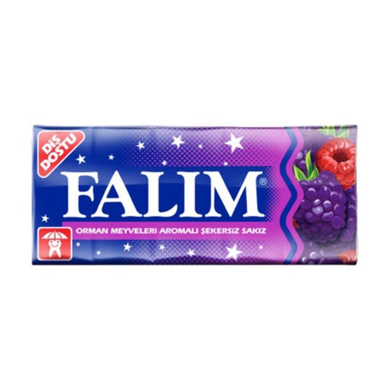 Falım Mixed Berry Chewing Gum – 5-Pack