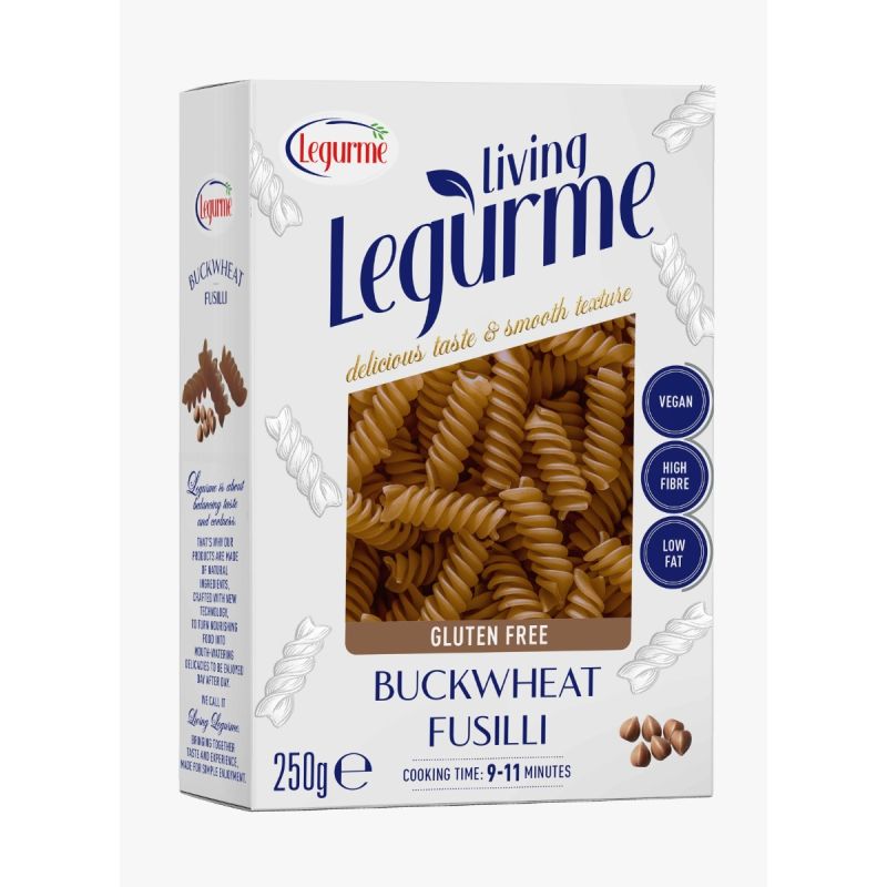 Legurme Buckwheat Gluten Free Vegan Fusilli Pasta 250 gr