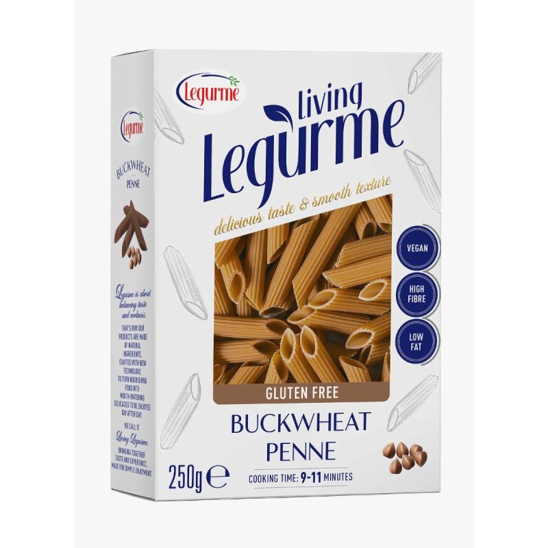 Legurme Buckwheat Gluten Free Vegan Penne Pasta 250 gr