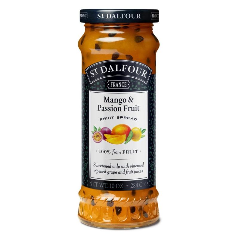 St. Dalfour Mango & Passion Fruit Jam – 284 g