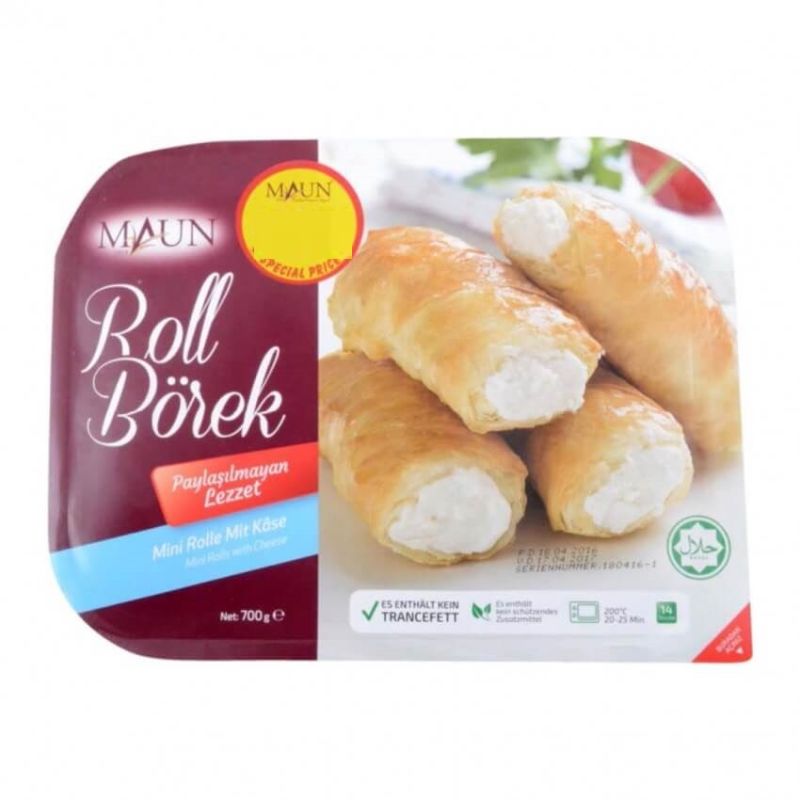 Maun Cheese-Filled Mini Rolled Börek – 500 g