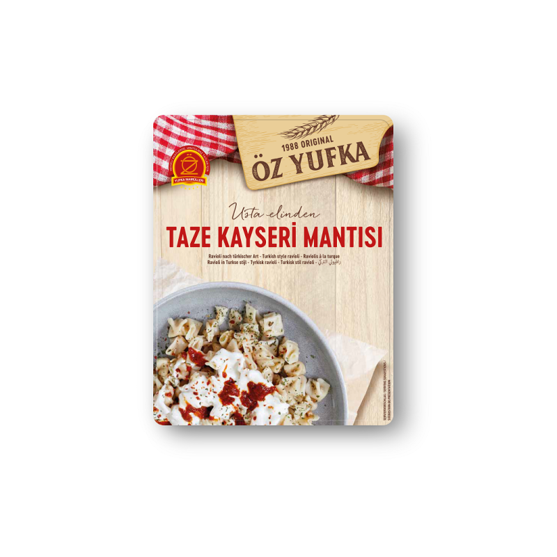 Öz Yufka Fresh Kayseri Dumplings (Manti) – 500 g