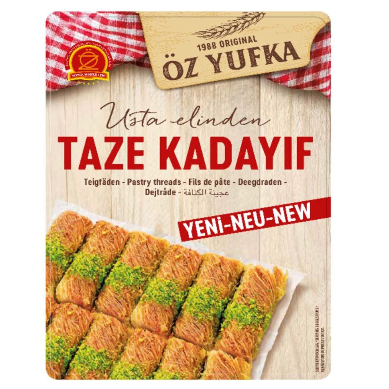 Öz Yufka Fresh Kadayif Pastry – 500 g