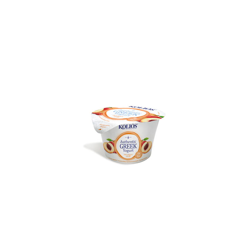 Kolios Fat-Free Peach Yogurt – 150 g