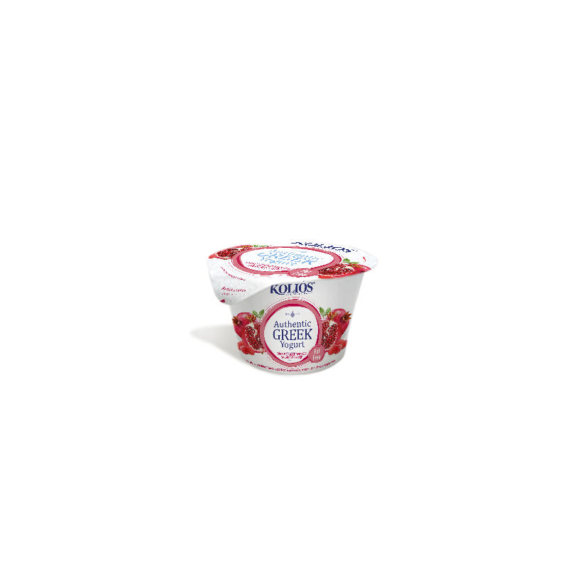 Kolios Fat-Free Pomegranate & Raspberry Yogurt – 150 g