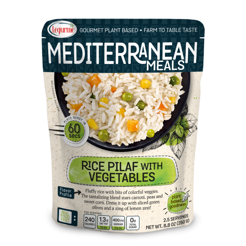 Yayla Legurme Rice with Vegetable Garnish – 250 g