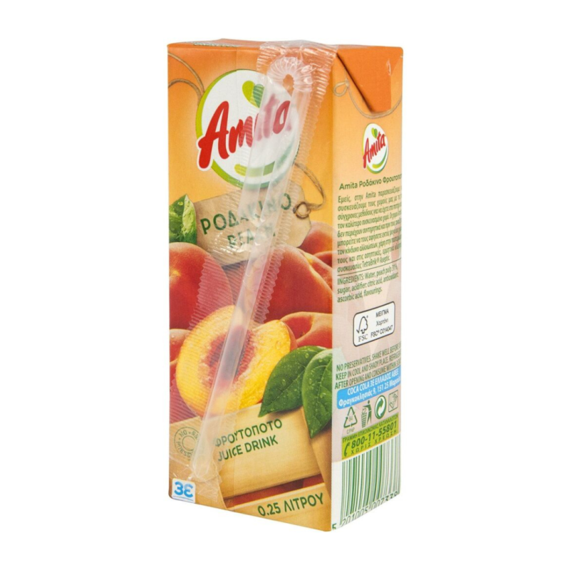 Amita Peach Juice – 250 ml
