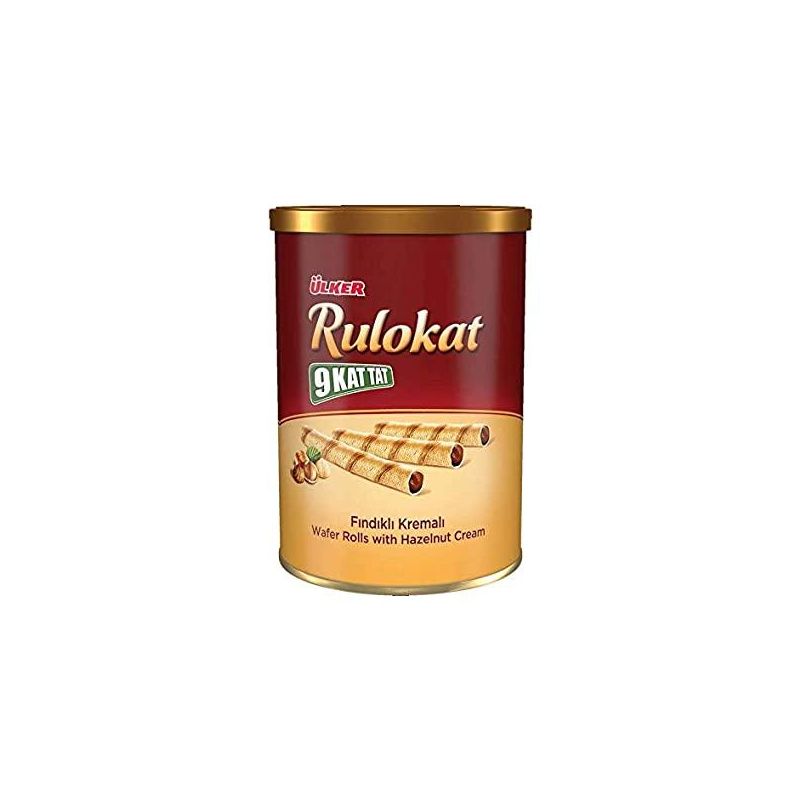 Ülker Rulokat Fındıklı Rulo Kutu - 170gr