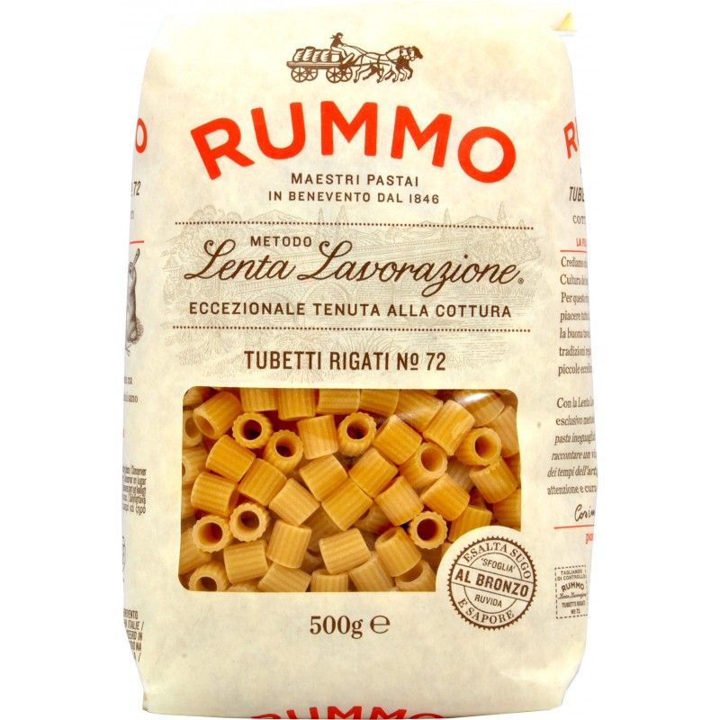 Rummo Tubetti Rigati Pasta – 500 g