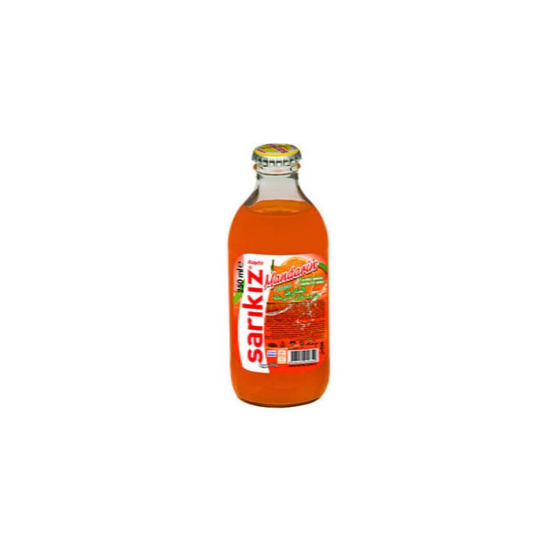 Sarıkız Mandarin Flavoured Soda (6 × 250 ml)