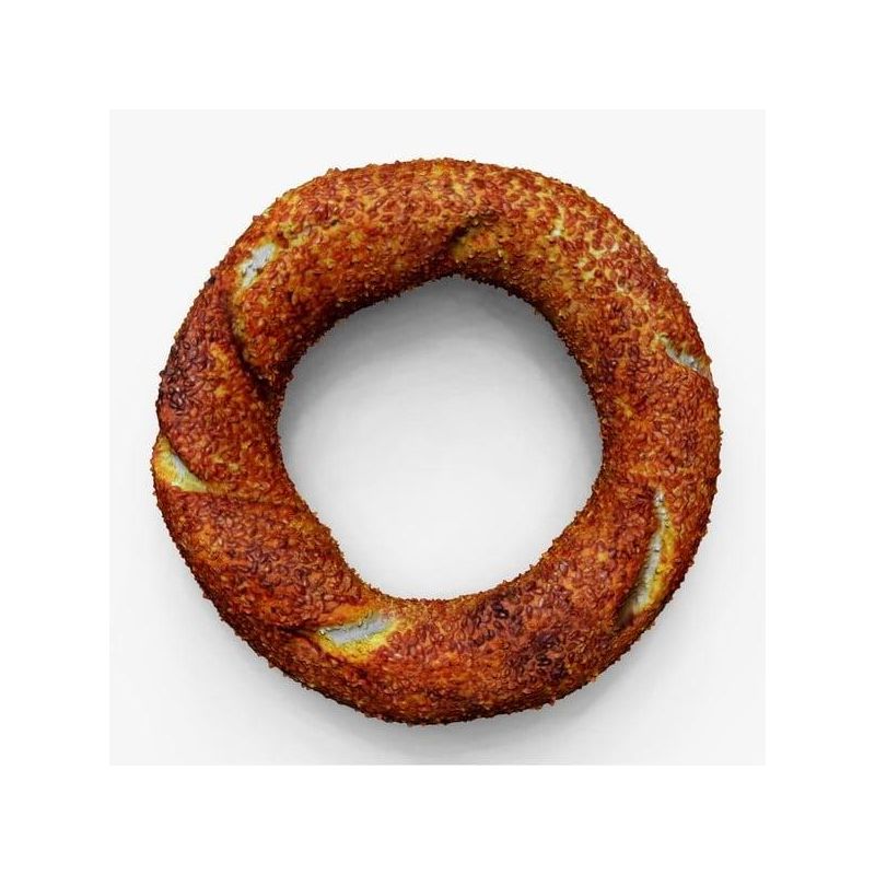 Maun Ankara Simit (Turkish Bagel) - 550gr (5 Pcs)