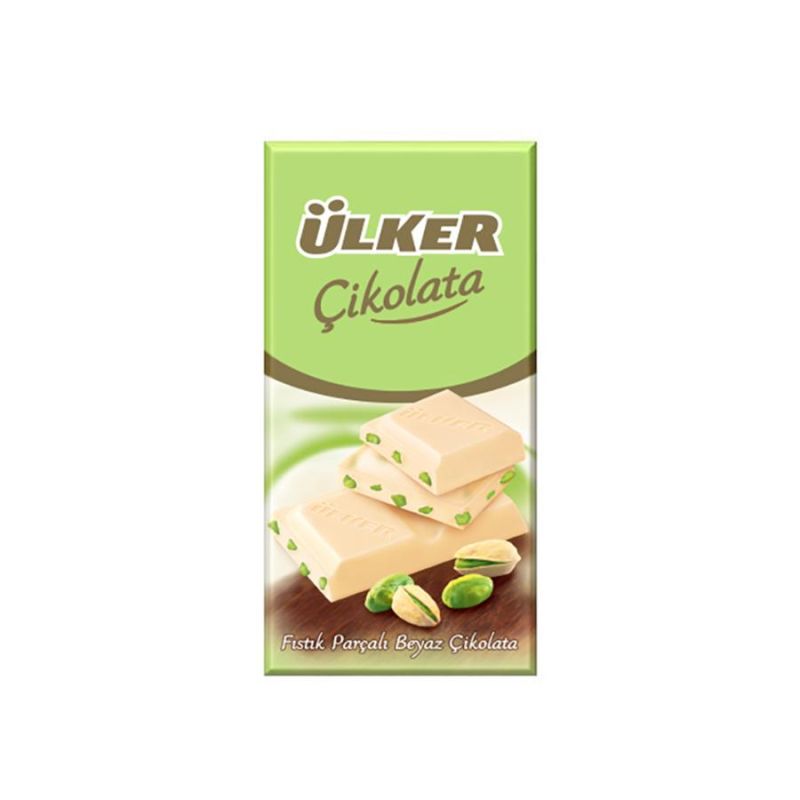 Ülker Golden White Chocolate with Pistachio