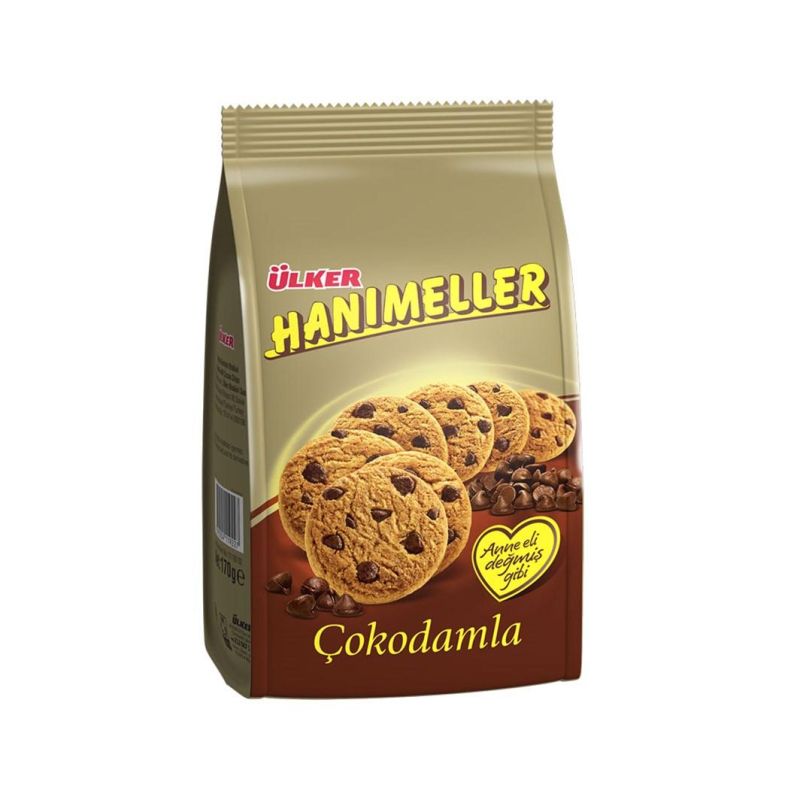 Ülker Hanımeller Chocolate Chip Cookies – 150 g