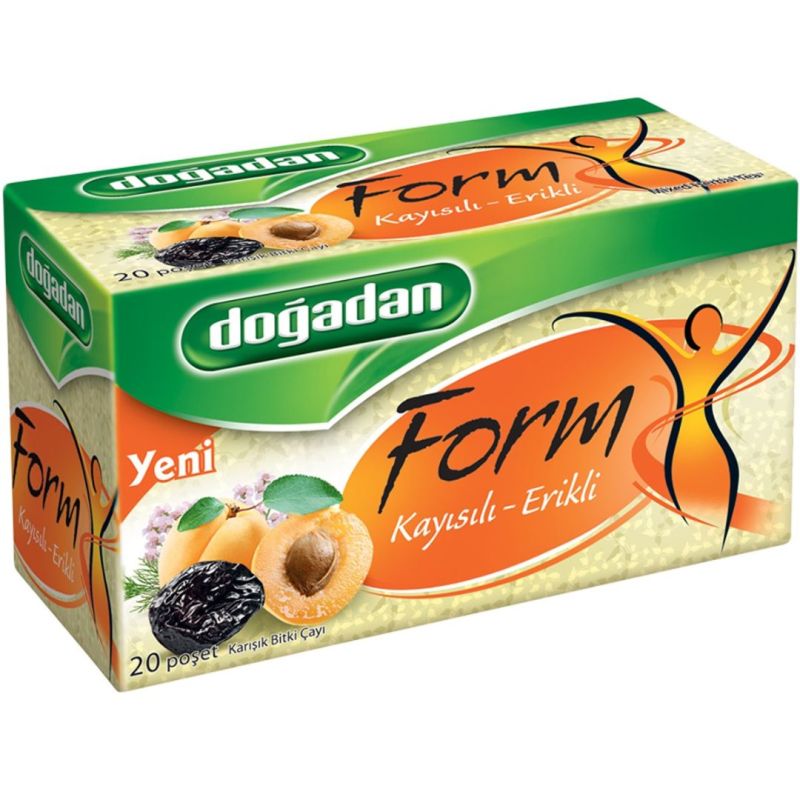 Doğadan Form Apricot Tea – 20 Tea Bags
