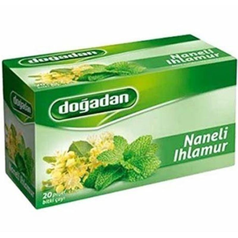 Doğadan Linden & Mint Tea – 20 Tea Bags