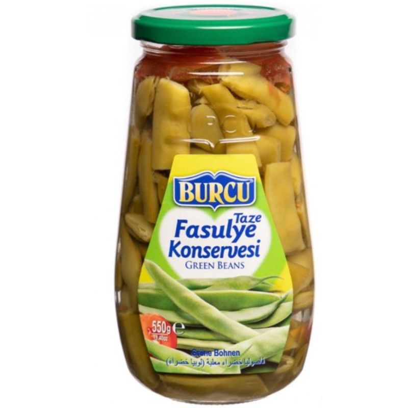 Burcu Green Beans Canned – 550 g