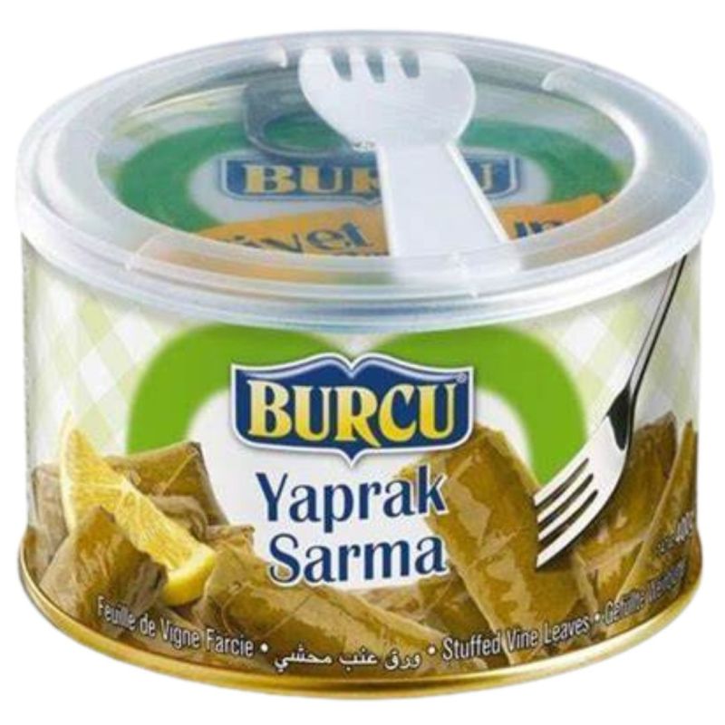 Burcu Stuffed Vine Leaves (Canned) – 400 g