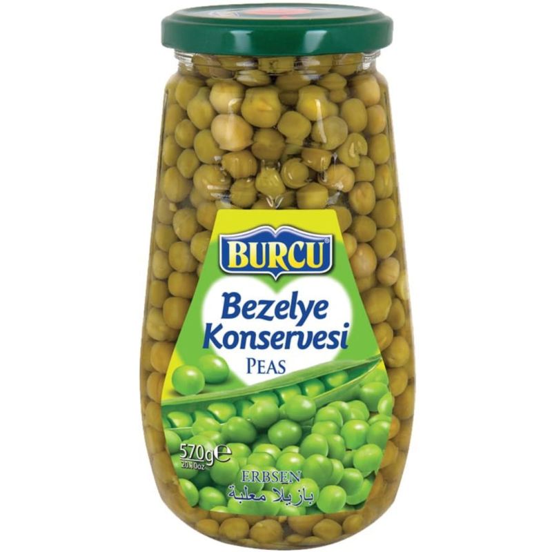 Burcu Canned Peas – 570 g