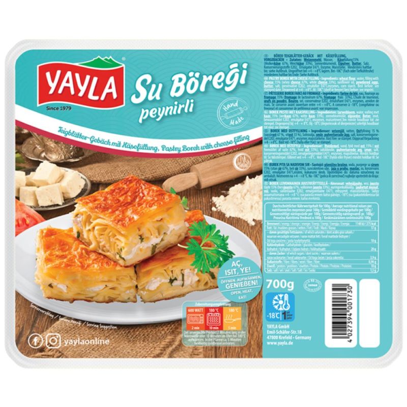 Yayla Cheese-Filled Su Böreği – 700 g