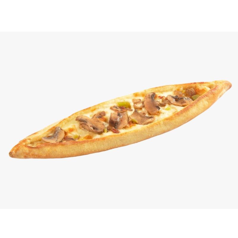 Pidemiss Mushroom & Mozzarella Frozen Pide – 3 Pieces (150 g)