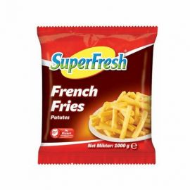 SUPERFRESH French Fries Patates Kızartması 1Kg