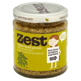 Zest Basil Pesto Suitable For Vegans 165gr